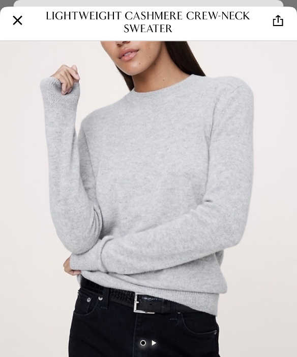 Banana Republic Cashmere Sweater