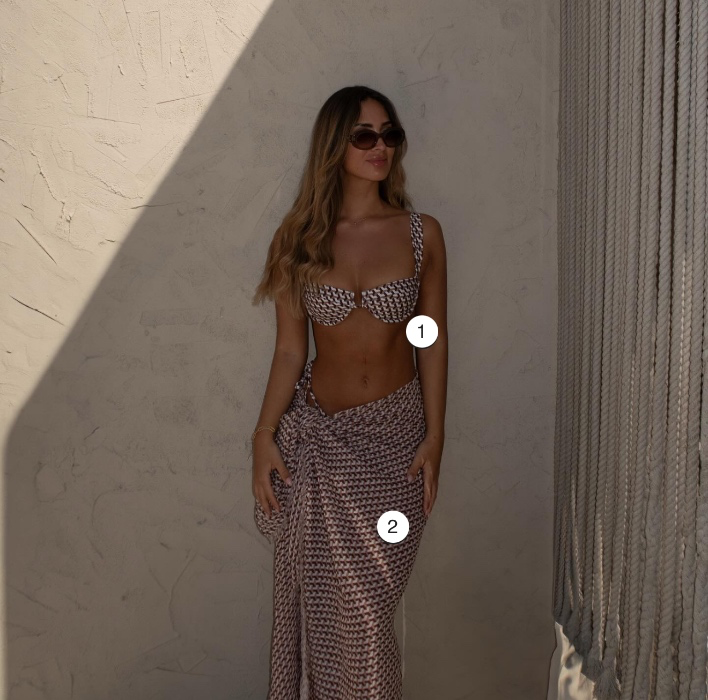 Monday Swim Husk Geo Coverup