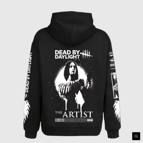 The Artist Retro Hoodie - Black | 3XL
