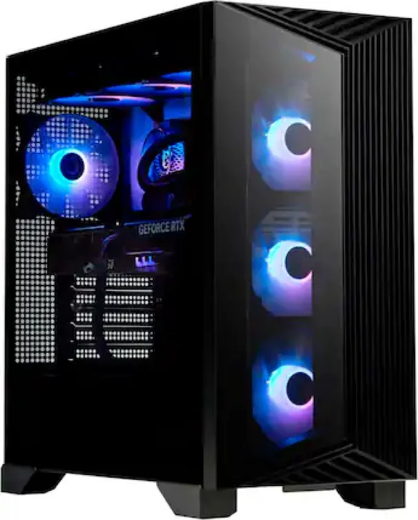 MSI Aegis ZS2 Gaming Desktop - AMD Ryzen R9-9900X 2024 - 32GB Memory - NVIDIA GeForce RTX 5070 - 2TB Storage - Black