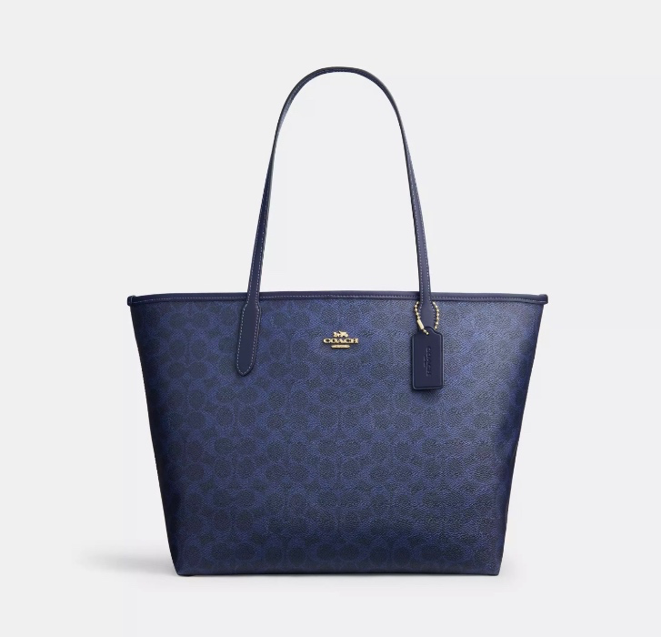 City Tote Bag In Signature Canvas