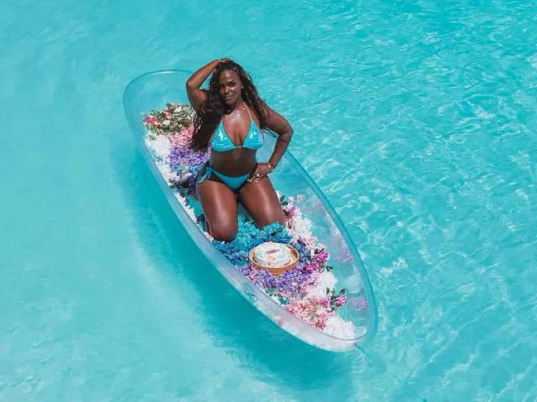Clear Kayak Birthday Photoshoot