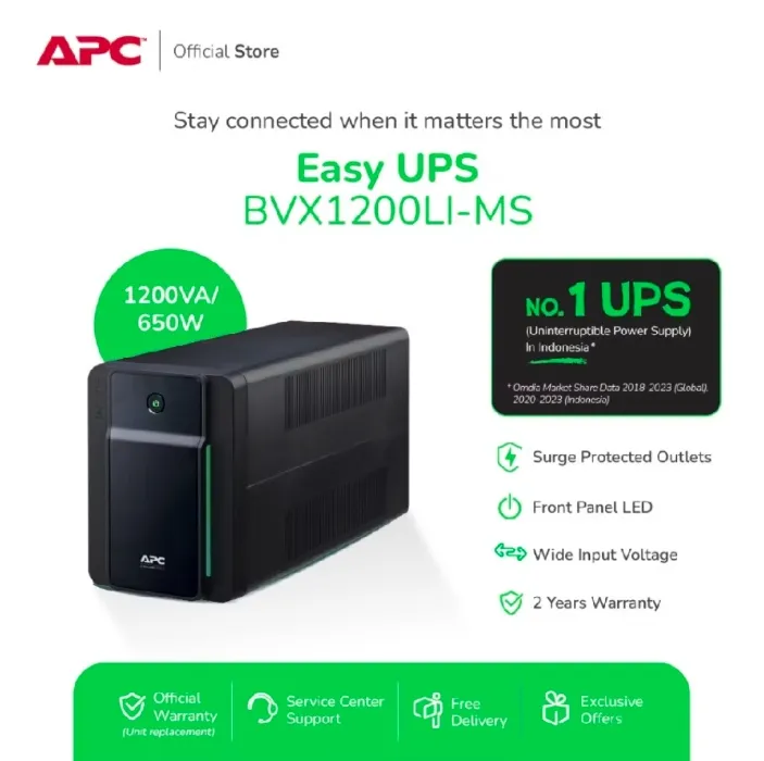 [UPS] APC BVX1200LI-MS