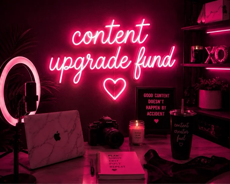   🎥 Content Upgrade Fund