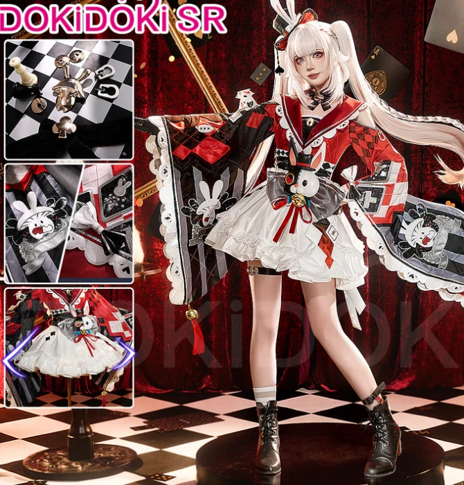 【Size S-3XL】DokiDoki-SR Game Honkai: Star Rail Cosplay Sparxie Costume SP Planarcadia | Fluffy Rabbit Version / Costume Only-S-Order Processing Time Refer to Description Page