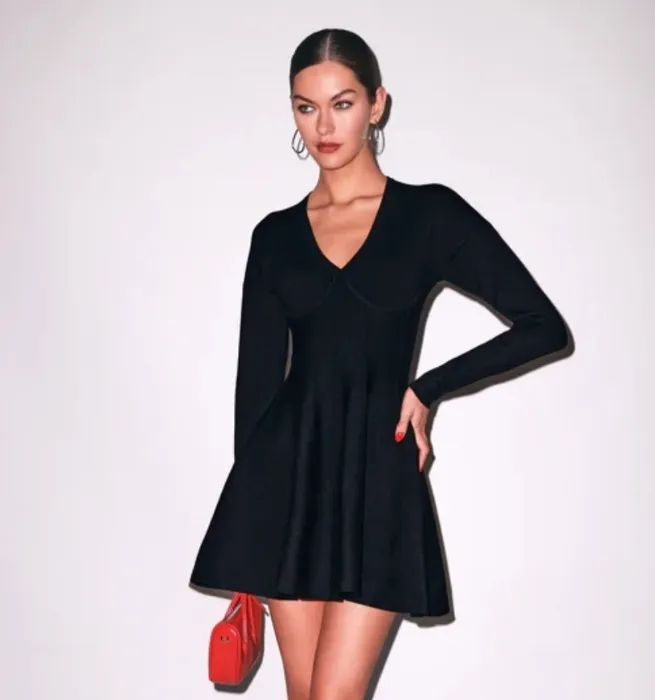 Fleur du Mal Little Black Dress