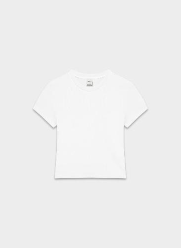 HomeStretch™ Rib Crew Waist T-Shirt