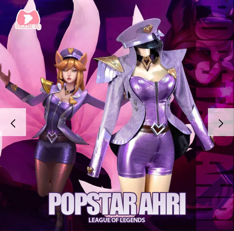 Ahri popstar cosplay