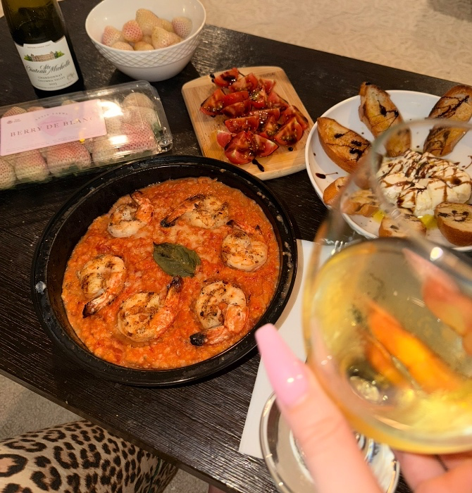 Risotto dinner $100