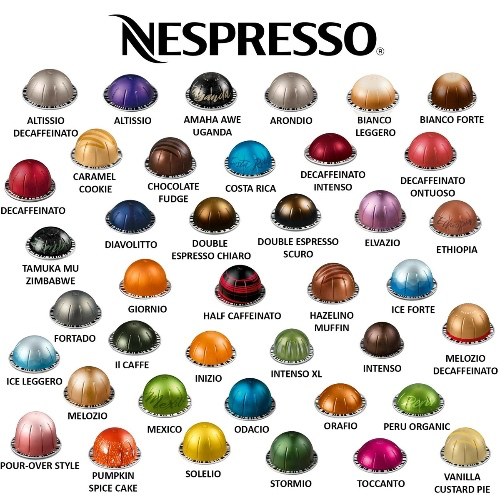 Nespresso vertuo capsules☕️❣️