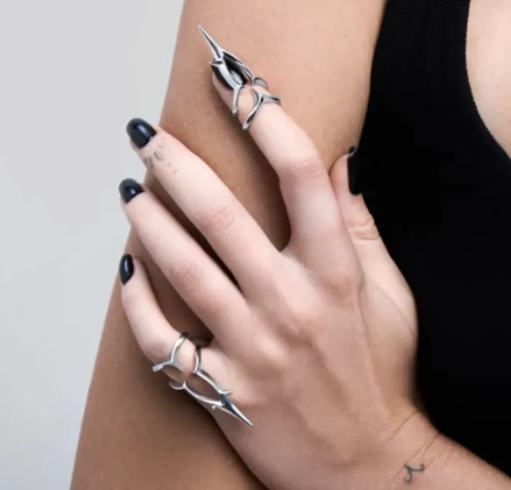 FORBIDDEN Nail Ring