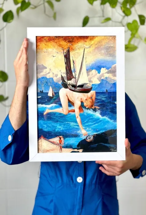 "The current" painting