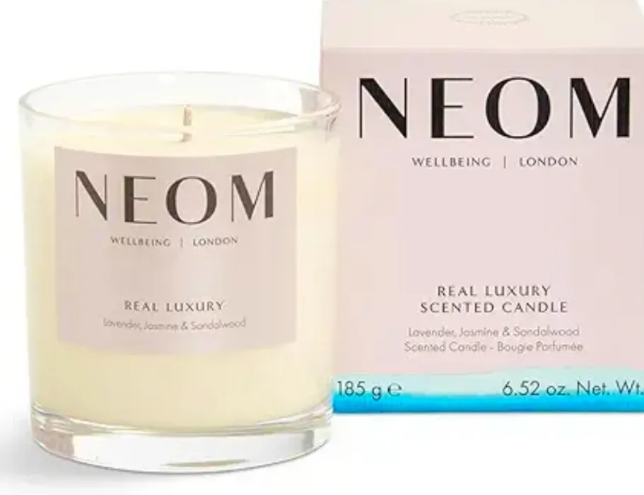 lavender, jasmine and sandalwood candle