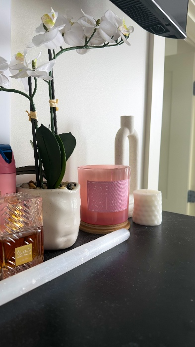 bedroom candles ᢉ𐭩