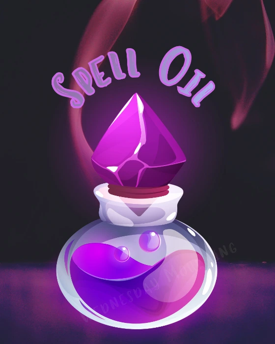 Moonlight and Sage Spell Oil 