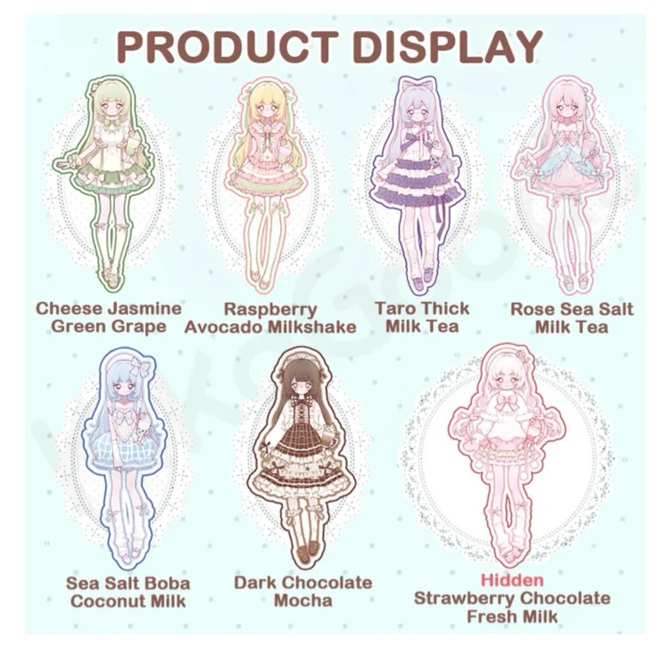 Momotale Four Seasons Tea Tales Series 1/8 BJD Blind Box