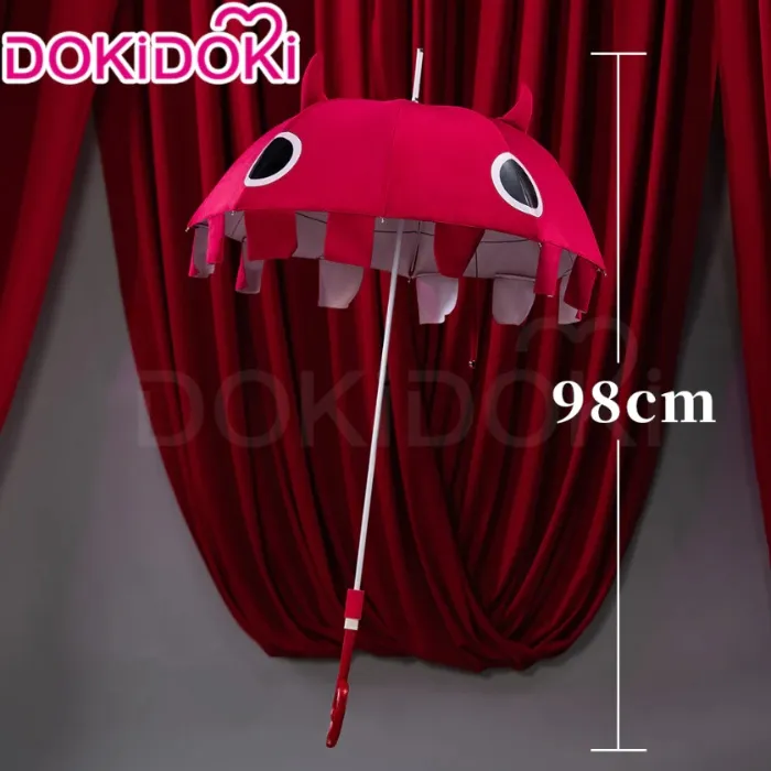 【Partially Ready For Ship】【Size S-3XL】 DokiDoki-SR Anime Cosplay Princess Ghost  Black White Time Skip Costume / Hat | Umbrella Only-One Size-Order Processing Time Refer to Description Page