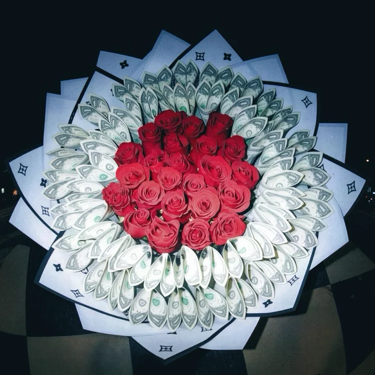 Rose Dollar Bouquet