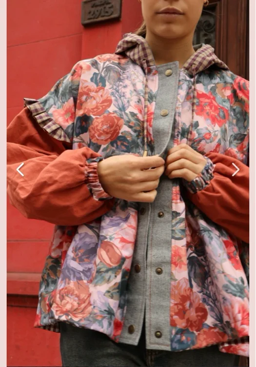 Flowers jacket