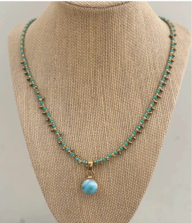 Aquamarine Necklace 