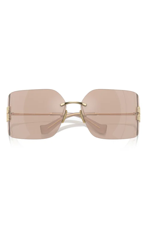 80mm Oversize Irregular Sunglasses