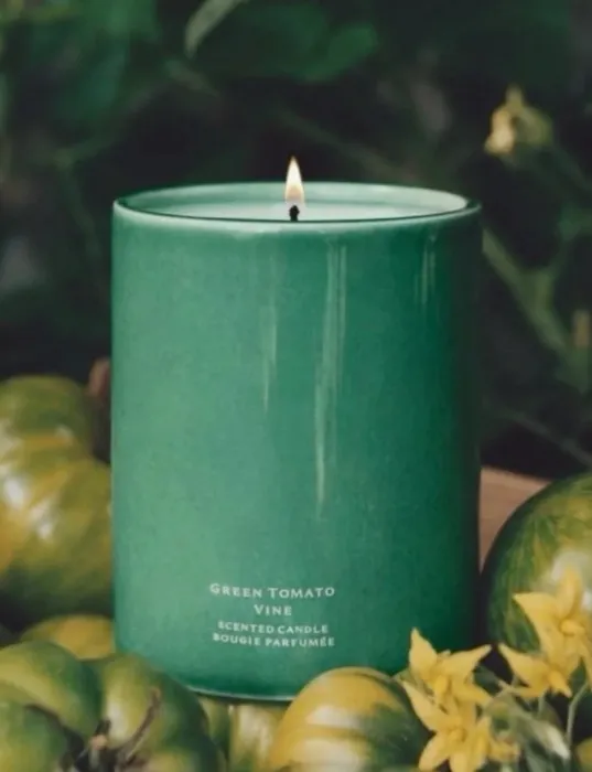 Green Tomato Vine Townhouse Candle - 75g