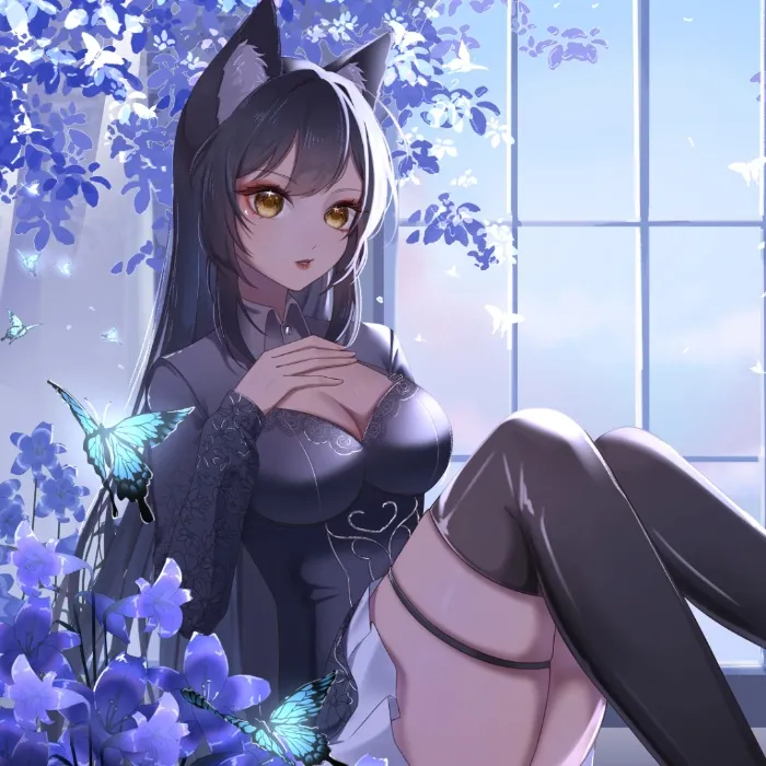 Fullbody Illustration with a Background by Miftasee (@miftasee)