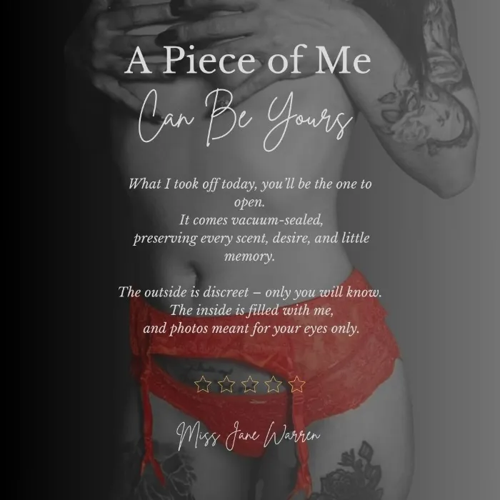 Dirty panties, straight from your Mistress🖤
