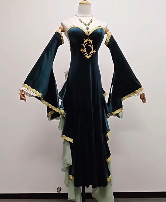Complete CC Cosplay Dress Set