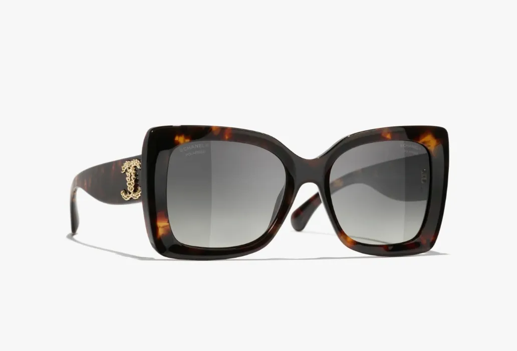 Chanel Toirtoise Shell Sunglasses
