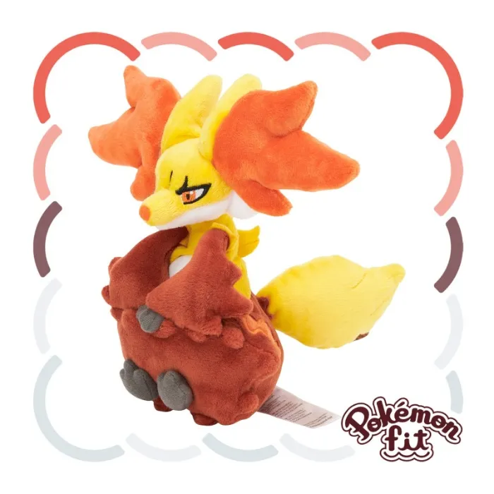 Plush Pokémon Fit Delphox