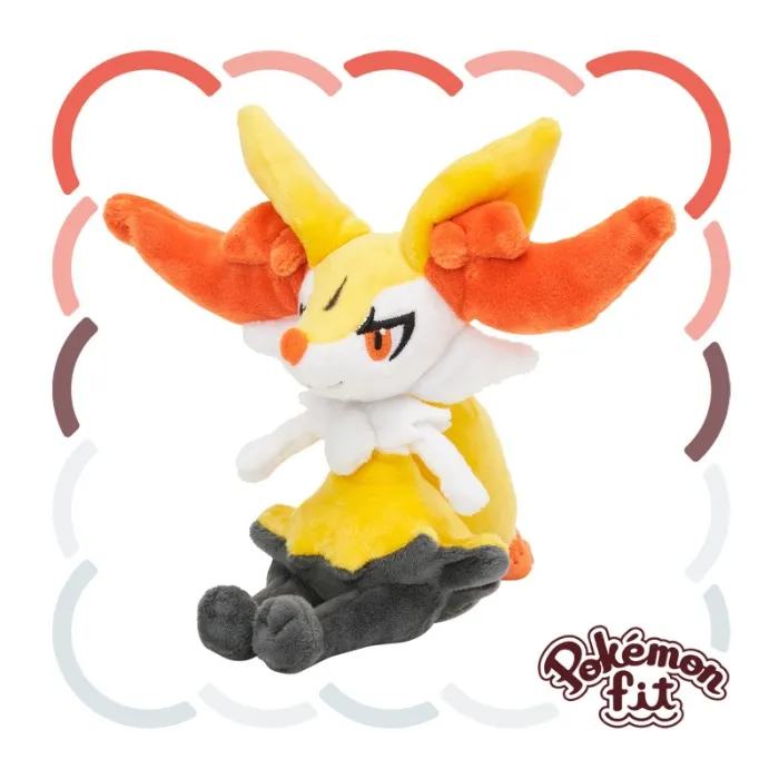 Plush Pokémon Fit Braixen