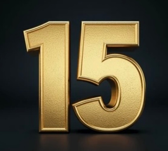 15