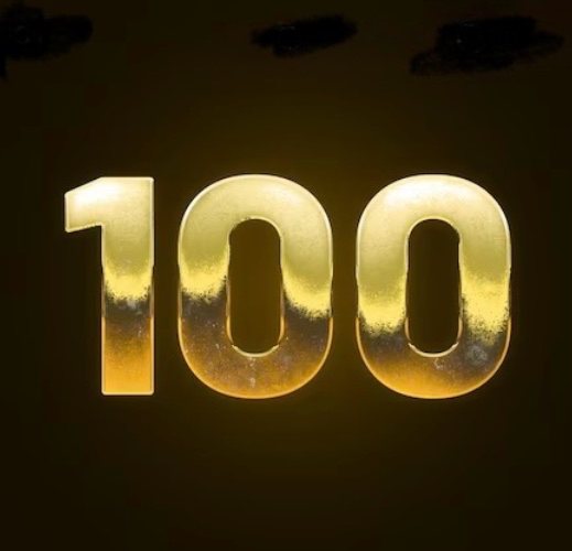 100