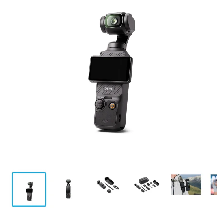 DJI osmo pocket 3, creators bundle 