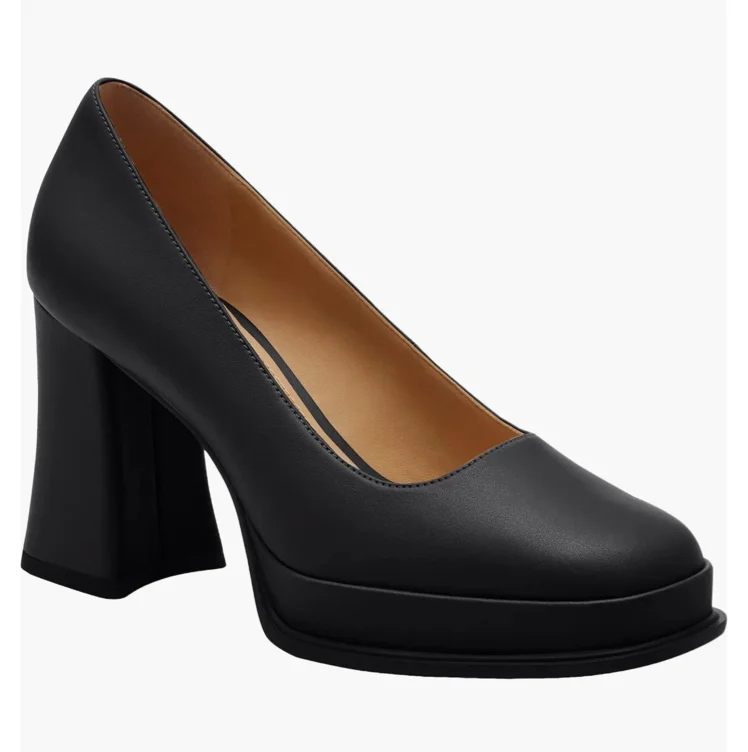 Coach Sculpted C Pump (Black)