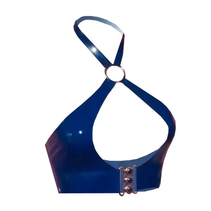Latex Top - Damson Purple