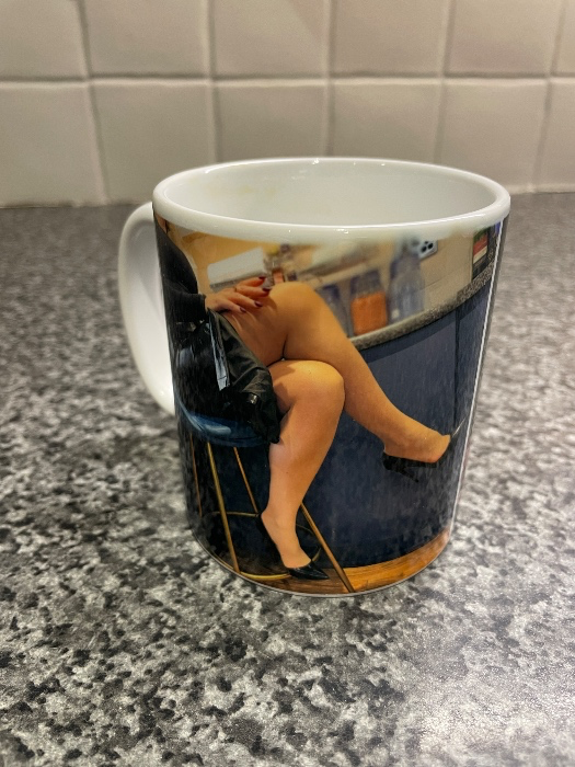 Custom “Two Photo” Design Mug