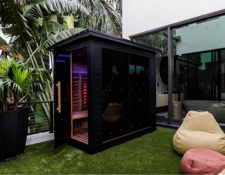 Sun Home Luminar™ Outdoor 5-Person Full Spectrum Infrared Sauna
