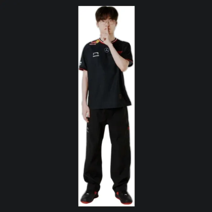 T1 FAKER 71" TALL CARDBOARD CUTOUT