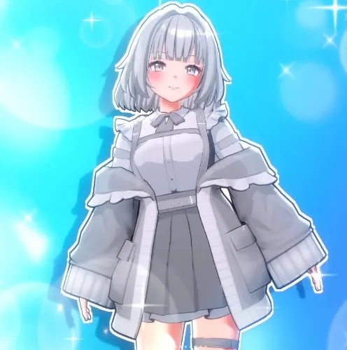 3D Customizable Model! by pastell_vtuber (@pastell_vtuber)