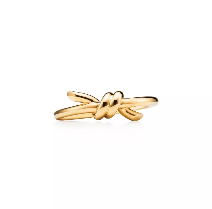 Tiffany Knot Ring in Yellow Gold