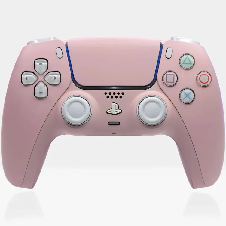 Sakura Pink PS5 Controller