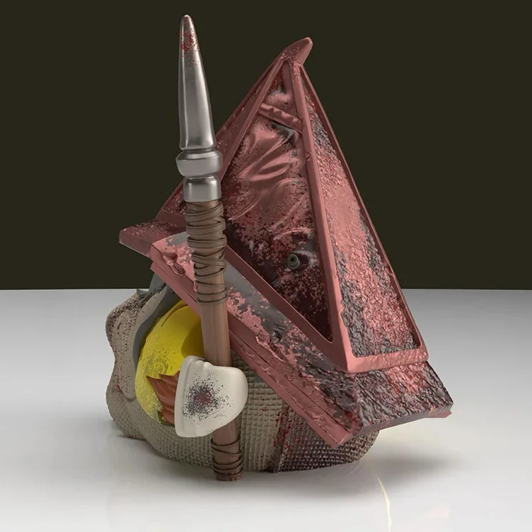 TUBBZ: Silent Hill - Pyramid Head Rubber Duck Collectible Toy 3.5" | Official Silent Hill Merchandise – Boxed Vinyl Fig by ure for Display, Themed Character, Novelty Gift & Jeep Ducking