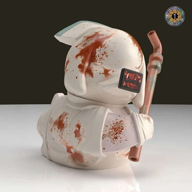 TUBBZ: Silent Hill - Bobblehead Nurse Rubber Duck Collectible Toy 3.5" | Official Silent Hill Merchandise – Boxed Vinyl Figure for Display, Themed Character, Novelty Gift & Jeep Ducking