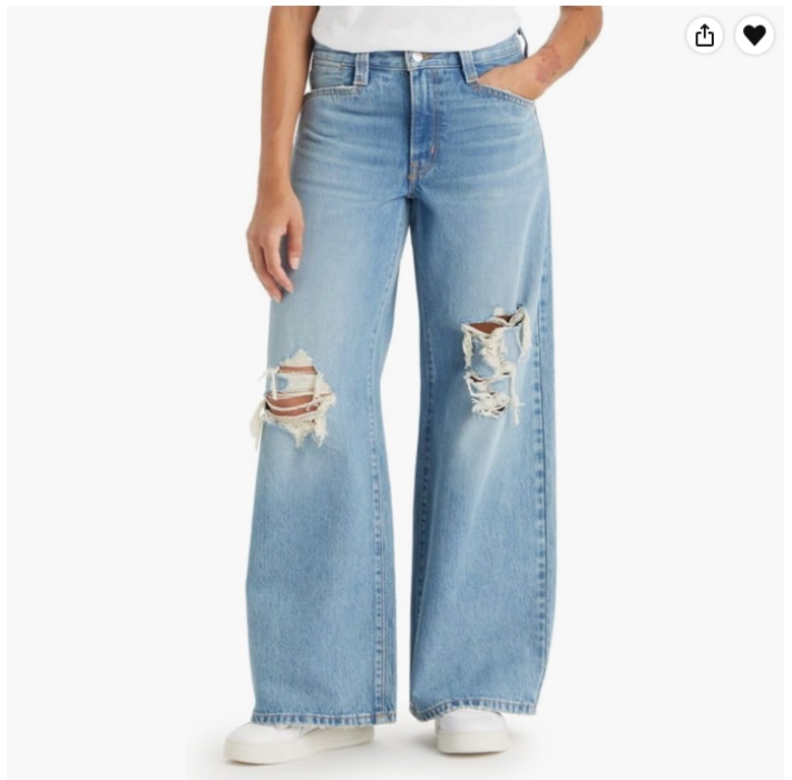 Levi's Women's 94 Baggy Wide Leg Jean