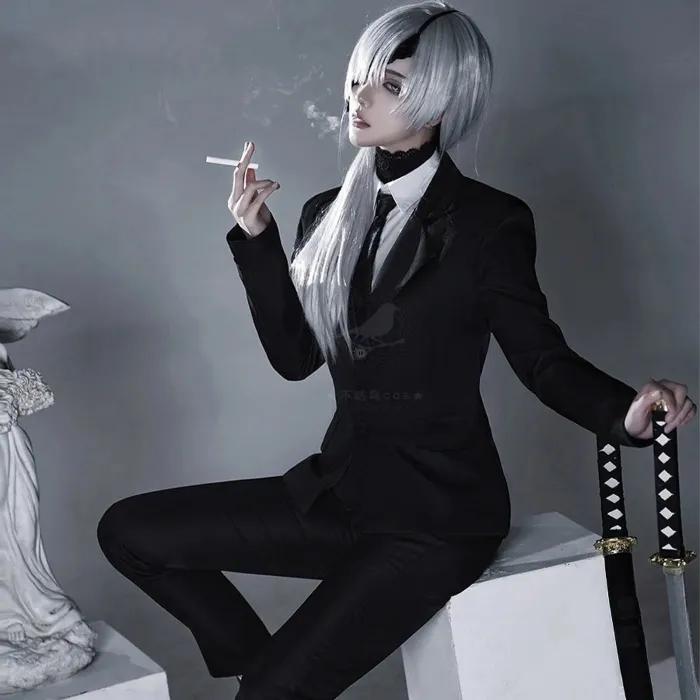 Nekocos - Quanxi Cosplay - S Full Set + Wig