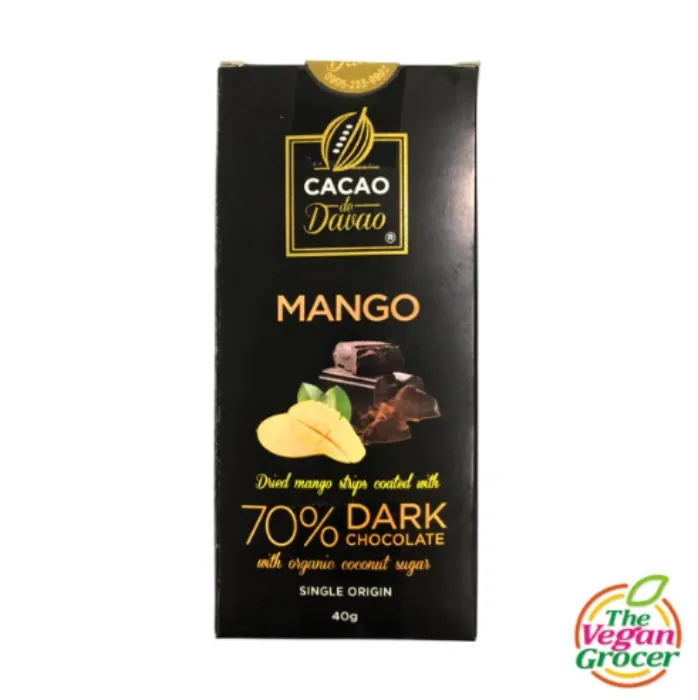 Cacao de Davao - Mango Dark Chocolate (Pack of 4)