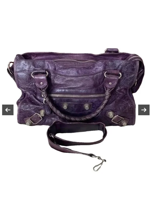 Balenciaga City leather handbag