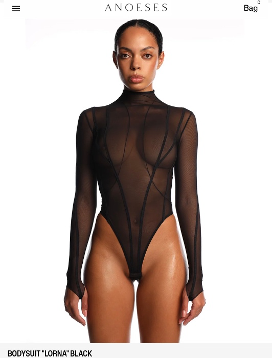 ANOESES Bodysuit “Lorna” Black 